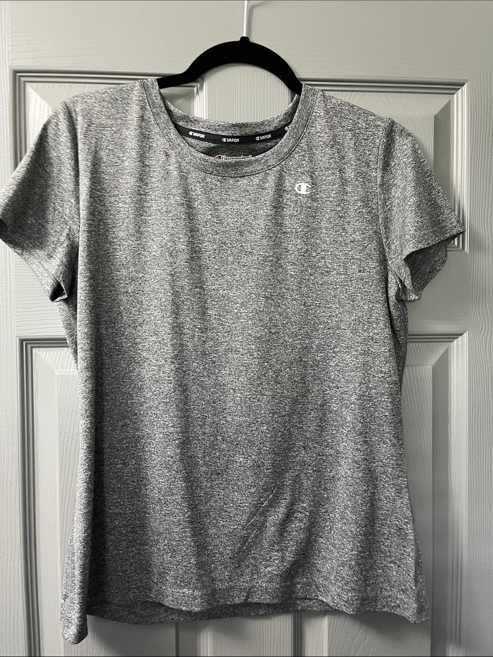Champion Women's Heather Gray Performance Short Sleeve Tee